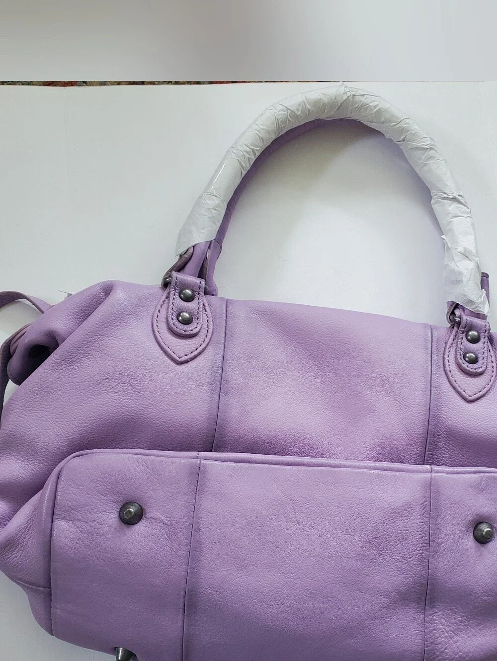 NWT We The Free Baby Emerson Lilac Tote Bag - Picture 4 of 7
